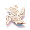 Alloy Pendants X-PALLOY-I166-24KCG-A-2
