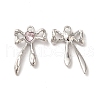 Rack Plating Alloy Charms PALLOY-O106-10P-01-1