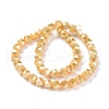 Glass Pearl Beads Strands GLAA-F122-03F-3