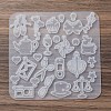 Pendant Silicone Molds AJEW-S041-04A-4