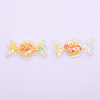 Plastic with Resin and Polymer Clay Accessories RESI-CJC0007-34A-2