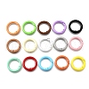 Spray Painted Alloy Spring Gate Rings PALLOY-A022-01B-1