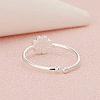 Daisy 925 Sterling Silver Enamel Cuff Rings for Women FS-WG63BEB-01-4