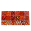 DIY 18 Style Resin & Acrylic Beads Jewelry Making Finding Kit DIY-NB0012-04H-1
