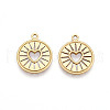 304 Stainless Steel Pendants STAS-N109-13G-1