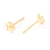 925 Sterling Silver Stud Earring Findings STER-P047-08G-2