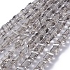 Electroplate Glass Beads Strands EGLA-L023B-PL01-1