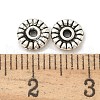 Tibetan Style Alloy Spacer Beads TIBE-P003-42AS-2