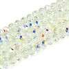 Transparent Glass Beads Strands EGLA-N016-3mm-06-1