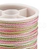 12 Rolls 12 Colors Polyester Cord OCOR-L046-B02-3