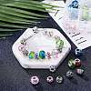  Tibetan Style Alloy European Large Hole Beads MPDL-NB0001-03AS-6