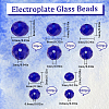 SUNNYCLUE Electroplate Glass Beads Strands EGLA-SC0001-25A-2