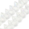 Electroplate Glass Beads Strands EGLA-G038-01A-HR03-1
