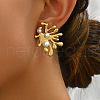 Stainless Steel Coral Stud Earrings EQ2548-2-2