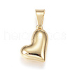 304 Stainless Steel Charms STAS-H330-36G-2