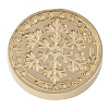 Christmas Series Wax Seal Brass Stamp Head AJEW-M037-01G-25-2
