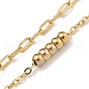 304 Stainless Steel Multi-Strand Chain Bracelets BJEW-H618-19G-2
