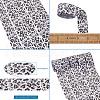 Leopard Printed Grosgrain Ribbons OCOR-TA0001-22B-20