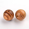 Natural Wood Beads WOOD-Q009-8mm-LF-2