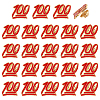 24Pcs Alloy Brooches AJEW-FG0004-20-1
