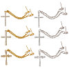 304 Stainless Steel Crystal Rhinestone Brooches AJEW-CA00002-1