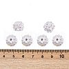 AB-Color Resin Rhinestone Beads RESI-S315-10x12-16-3