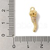 Rack Plating Brass Micro Pave Cubic Zirconia Pendant KK-A229-03A-G-3