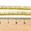 Electroplated Natural Lava Rock Beads Strands G-I360-K02-01-4