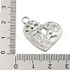 Non-Tarnish 304 Stainless Steel Pendants STAS-L080-022P-3
