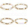  DIY Curved Tube Chunky Bracelet Making Kit DIY-NB0007-29-4
