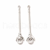 Rack Plating Alloy Big Pendants PALLOY-E025-15P-1