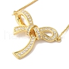 Brass Micro Pave Cubic Zirconia Silder Bracelets for Women BJEW-C070-01C-G-3