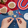  DIY Independence Day Bracelet Making Kit DIY-NB0008-49-3