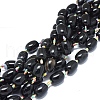 Natural Black Agate Beads Strands G-L544-063B-01-1