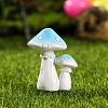 Resin Mushroom Ornaments PW-WG76247-03-1