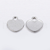 Tarnish Resistant 304 Stainless Steel Pendants STAS-P198-63-2