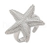 Brass Cuff Finger Rings for Women RJEW-U033-09P-02-4