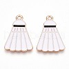 Alloy Enamel Pendants ENAM-T022-15-1