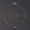 Lampwork Pendant Necklaces for Women NJEW-JN04800-5