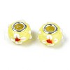 Handmade Lampwork European Beads X-LAMP-Q029-03B-2
