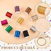 10 Rolls 10 Colors Waxed Nylon Cord DIY-WH0656-17A-4