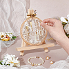Lace Disc Earring Organizer Holder AJEW-WH0312-73-6