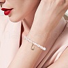 Rack Plating Brass Micro Pave Clear Cubic Zirconia Pendants ZIRC-SZ0004-04-6
