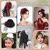 BENECREAT 6Pcs 6 Colors EVA Fabric Hat Base DIY-BC0014-06-6