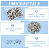 Unicraftale 200Pcs Rack Plating Brass Cord Ends KK-UN0003-19-4