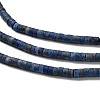 Natural Lapis Lazuli Beads Strands G-P575-B45-4x2mm-4