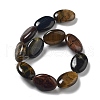 Natural 3-Color Tiger Eye Beads Strands G-P528-M22-01-3