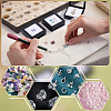 Square Acrylic Loose Diamond Display Boxes CON-WH0107-11A-01-6