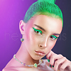 SUPERFINDINGS 60Pcs 5 Colors Opaque Acrylic Beads OACR-FH0001-058-6