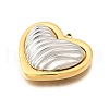 304 Stainless Steel Pendants STAS-M123-03I-PG02-2